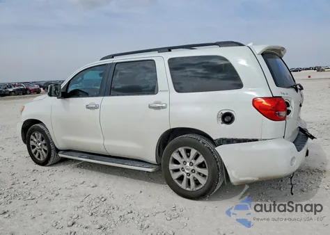 2013 Toyota Sequoia Platinum z USA, uszkodzony, nr VIN 5TDYY5G18DS048453